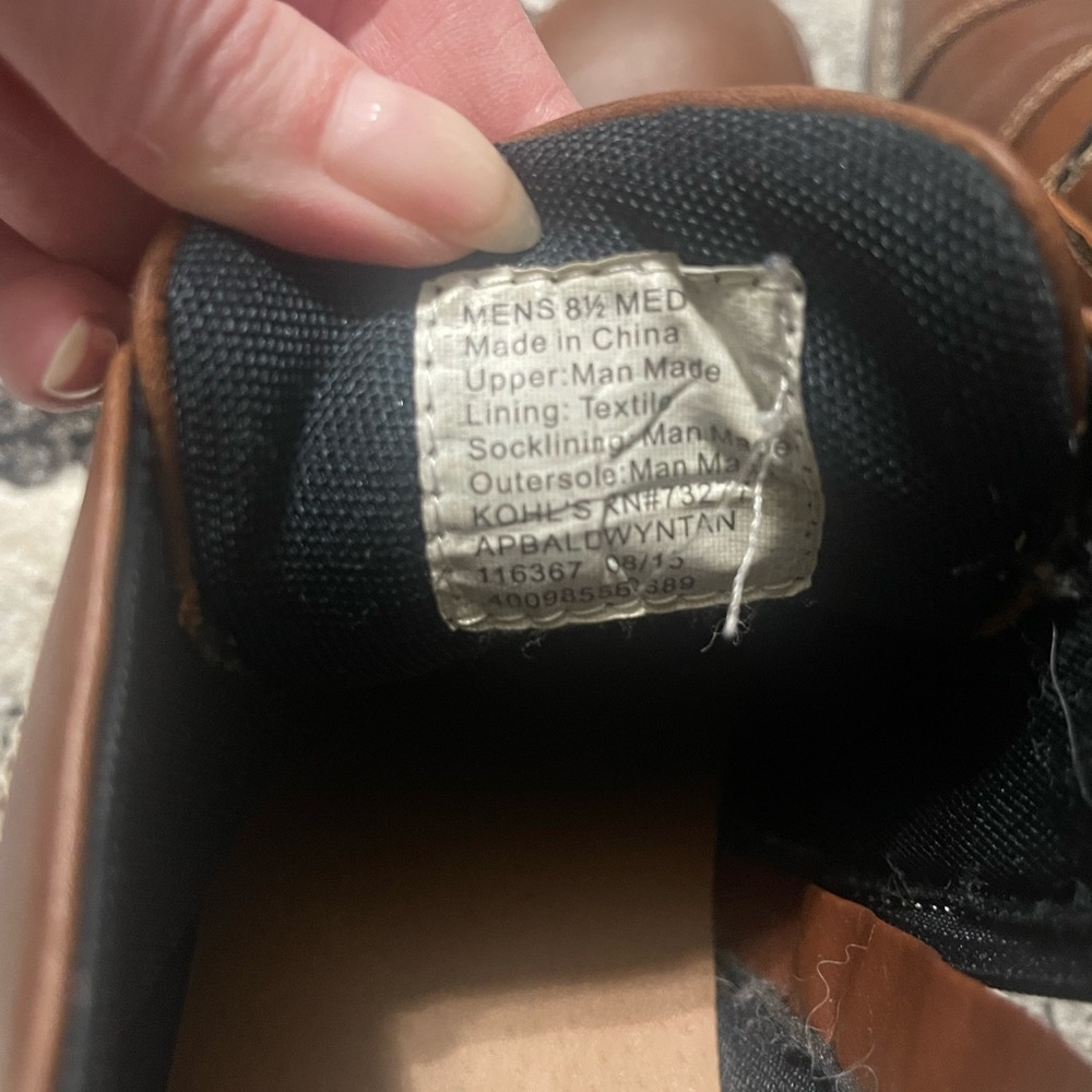 Apt. 9 Men's Brown Boots - Picture 8 of 8